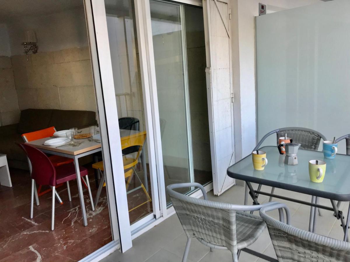 Palmeras - Apartamento En El Centro De Roses - Cerca De La Playa - Terraza - Wifi Dış mekan fotoğraf