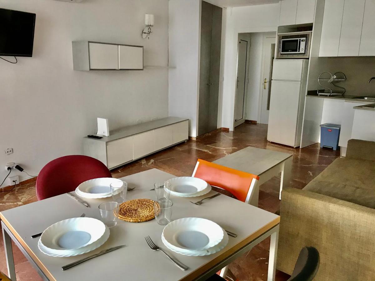 Palmeras - Apartamento En El Centro De Roses - Cerca De La Playa - Terraza - Wifi Dış mekan fotoğraf